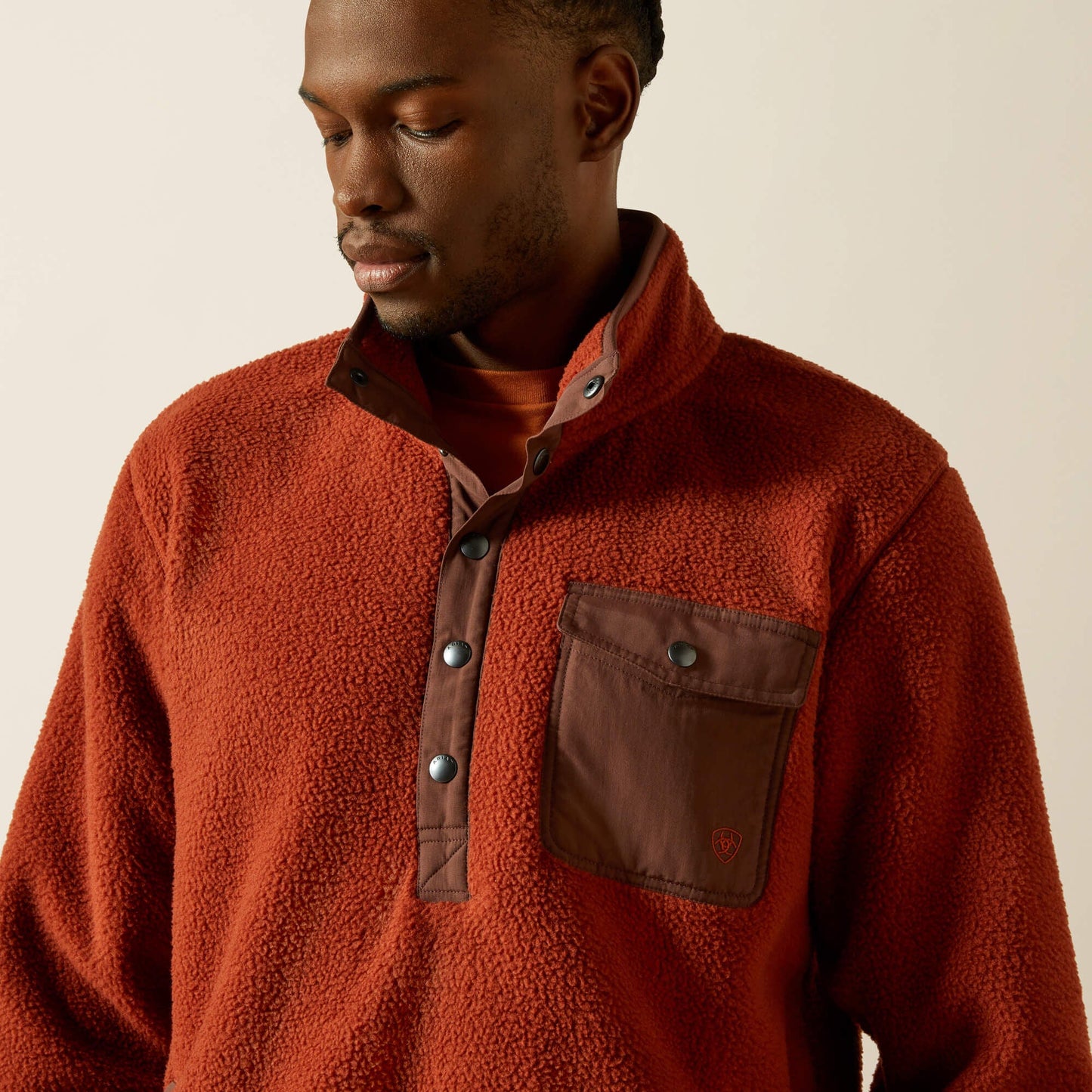 Polar Bear Mock Sweater Men | Ariat on sale