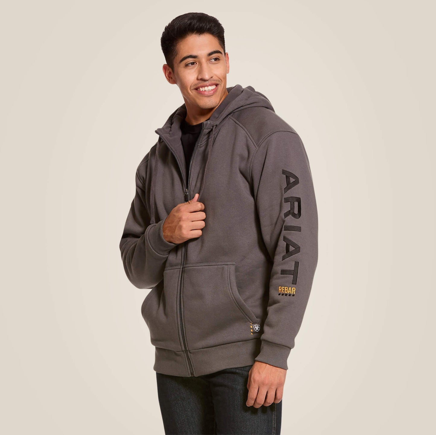 Rebar All-Weather Full Zip Hoodie Men | Ariat discount