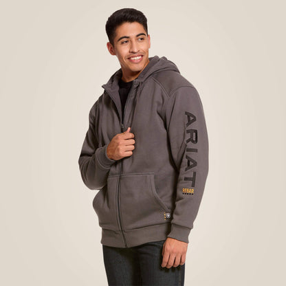 Rebar All-Weather Full Zip Hoodie Men | Ariat discount