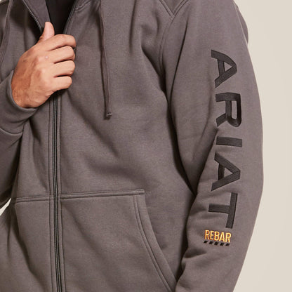 Rebar All-Weather Full Zip Hoodie Men | Ariat discount