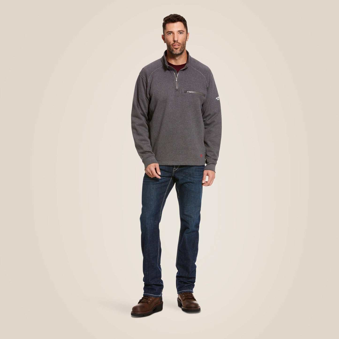 FR Rev 1/4 Zip Top Men | Ariat outlet