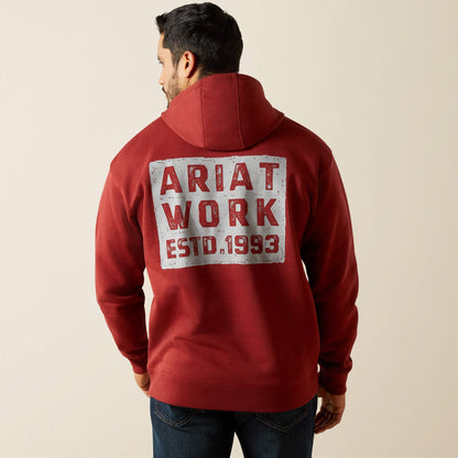 Rebar Workman Brickyard Hoodie Men | Ariat discount