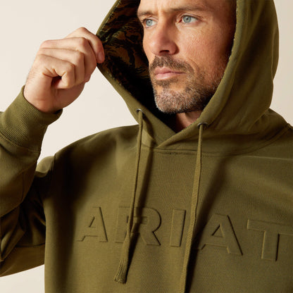 Ariat Embossed Logo Hoodie Men | Ariat outlet