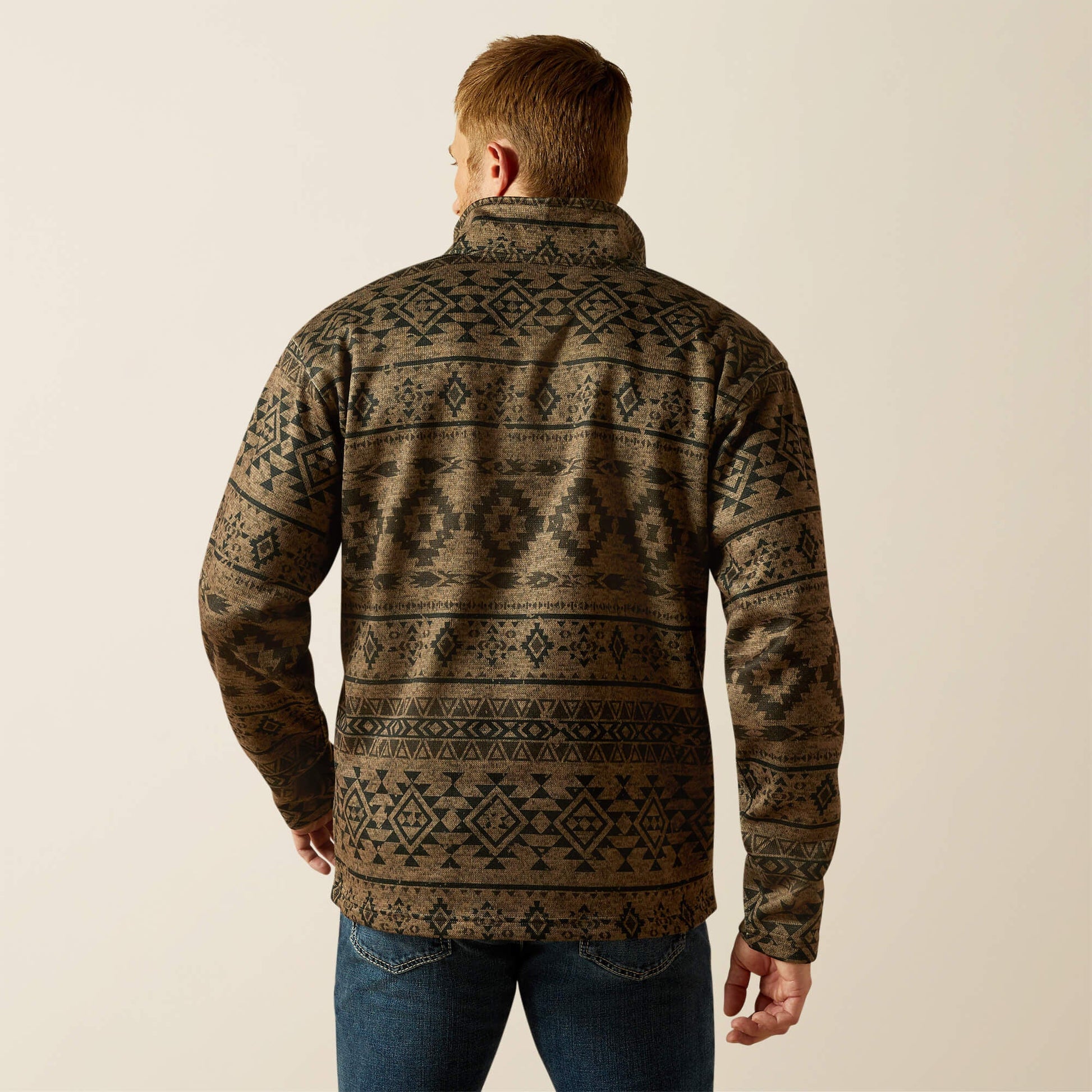 Caldwell 1/4 Button Sweater Men | Ariat for sale