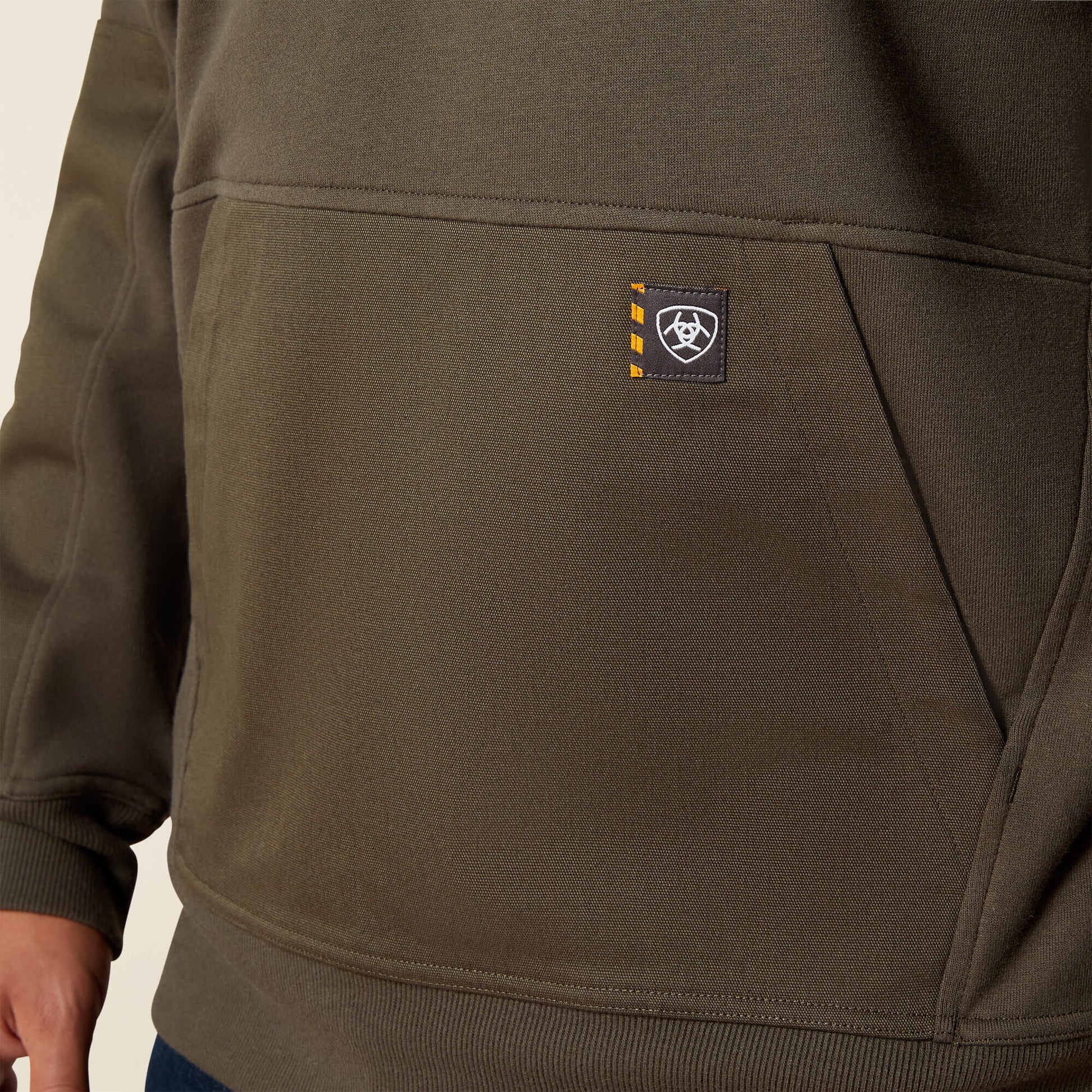 Rebar Workman Duracanvas 1/4 Zip Sweatshirt Men | Ariat for sale