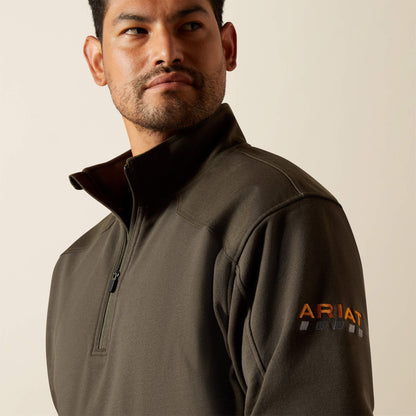 Rebar Workman Duracanvas 1/4 Zip Sweatshirt Men | Ariat for sale