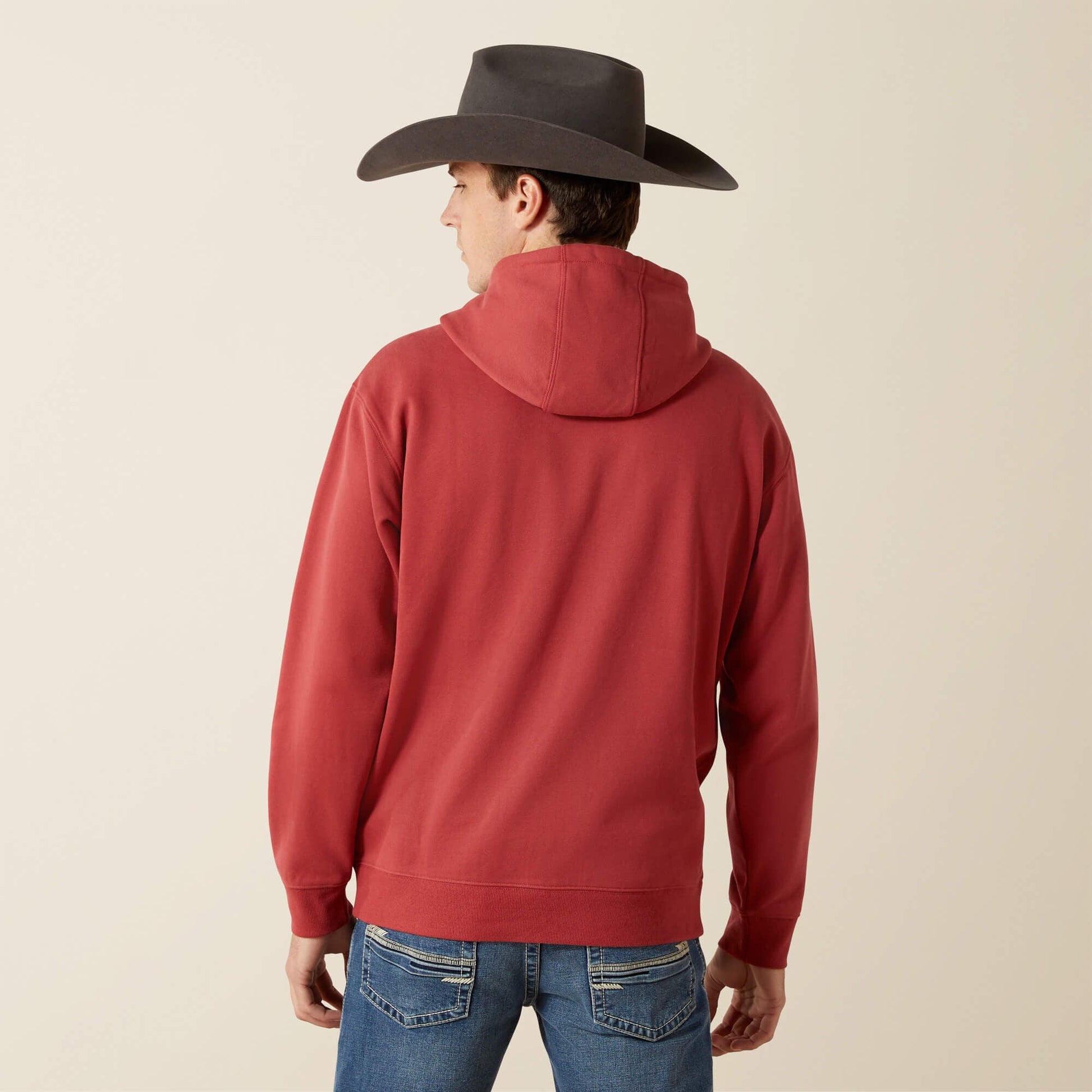 Ariat Liquid Stamp Flag Hoodie Men | Ariat for sale