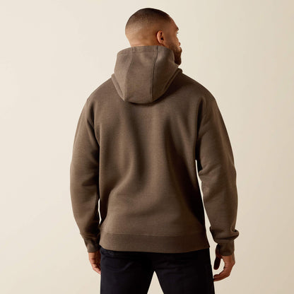 Rebar Lightweight Duct Logo Hoodie Men | Ariat online shop