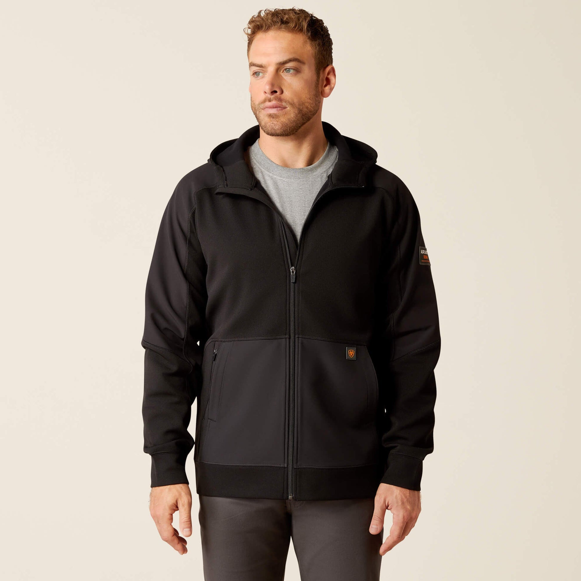 Rebar WorkTek Reinforced Full Zip Hoodie Men | Ariat outlet