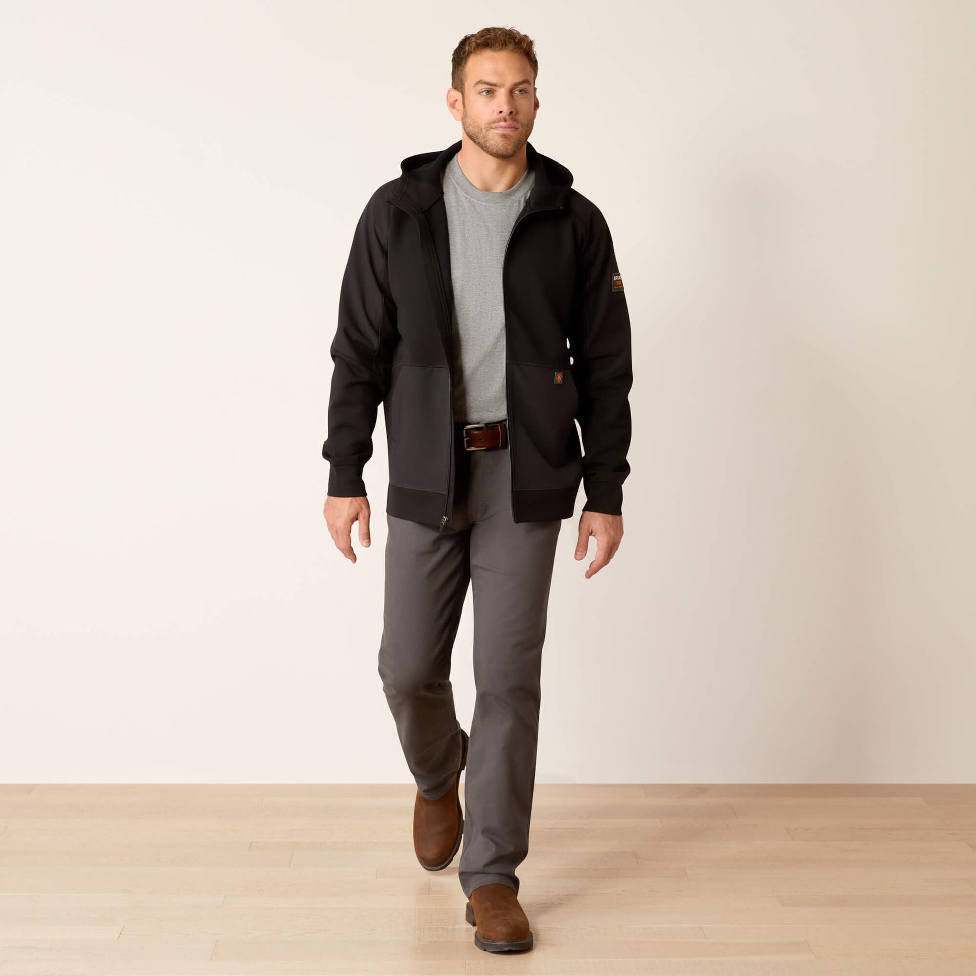 Rebar WorkTek Reinforced Full Zip Hoodie Men | Ariat outlet