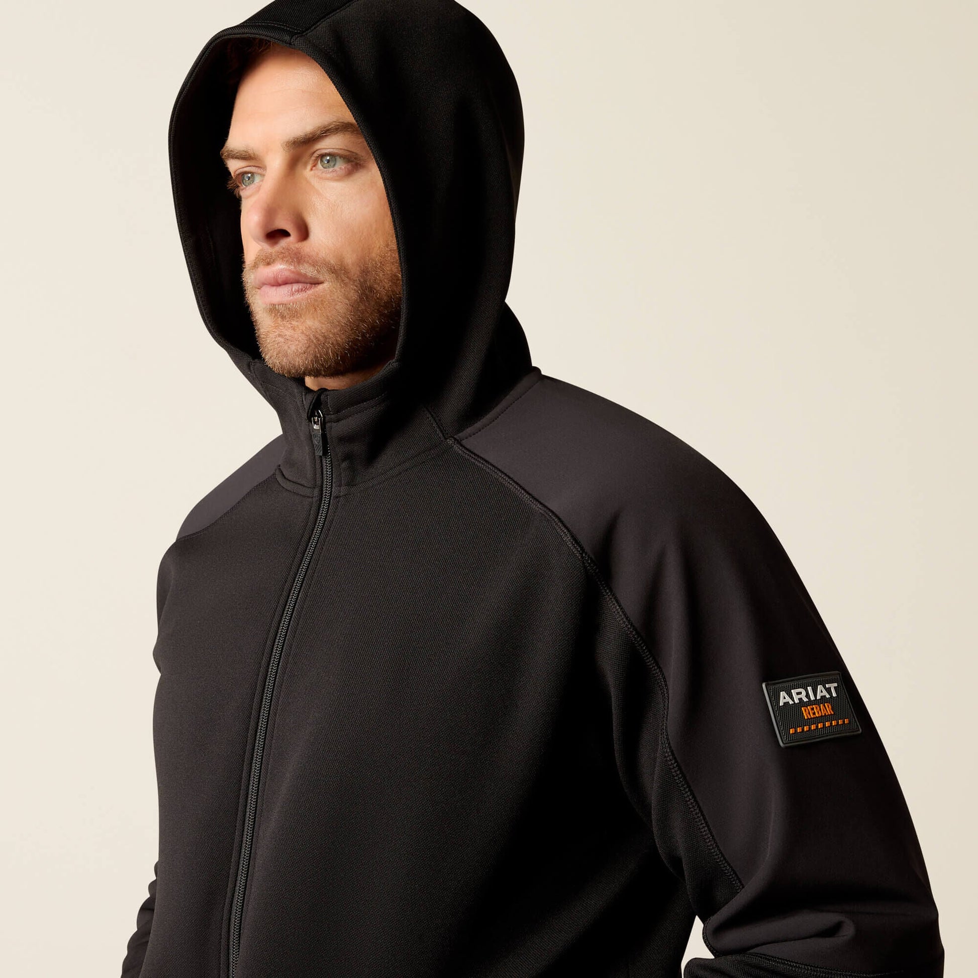 Rebar WorkTek Reinforced Full Zip Hoodie Men | Ariat outlet