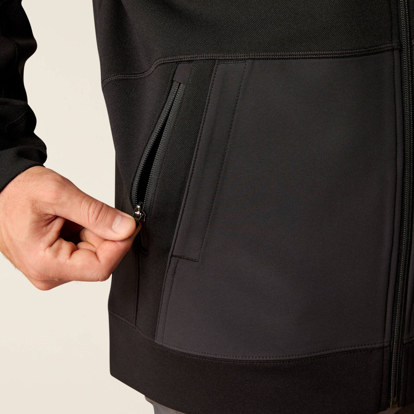 Rebar WorkTek Reinforced Full Zip Hoodie Men | Ariat outlet