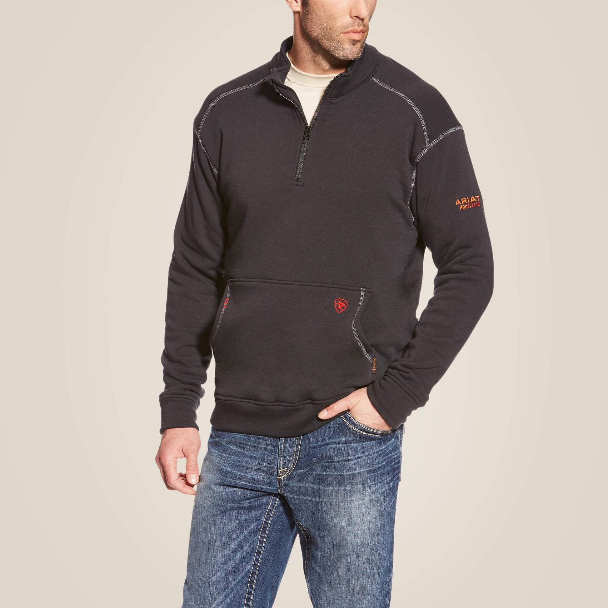 FR Polartec Fleece 1/4 Zip Top Men | Ariat sale