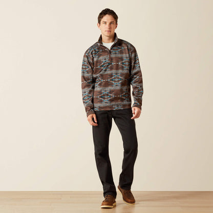 Caldwell Logo 1/4 Zip Sweater Men | Ariat on sale