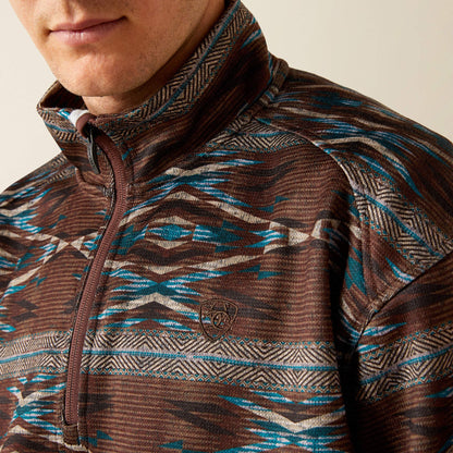 Caldwell Logo 1/4 Zip Sweater Men | Ariat on sale