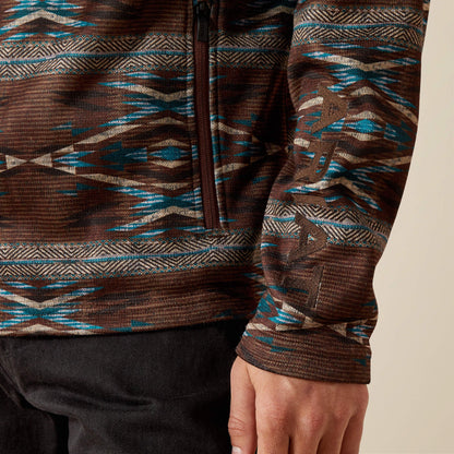 Caldwell Logo 1/4 Zip Sweater Men | Ariat on sale