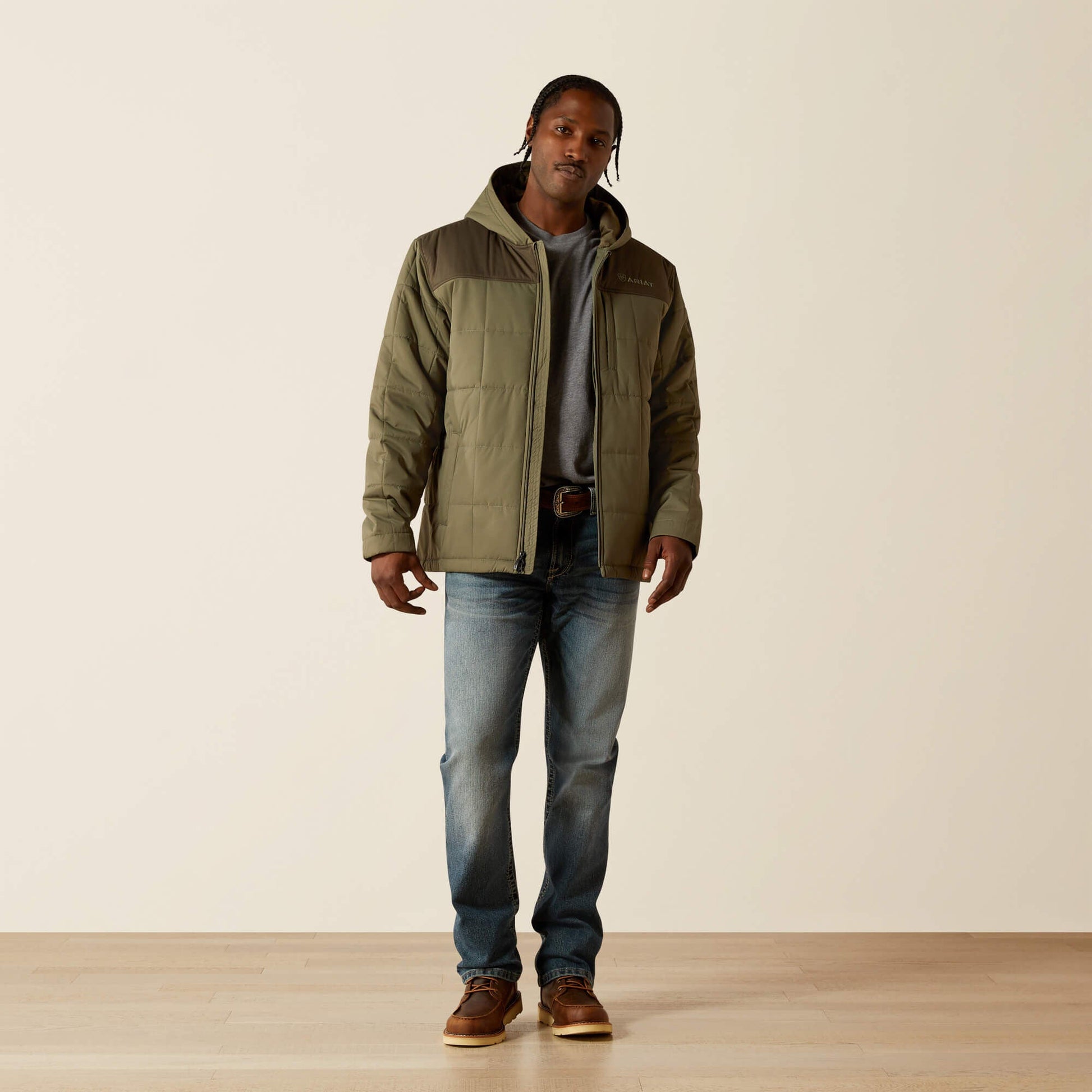 Crius Hooded Insulated Jacket Men | Ariat on sale