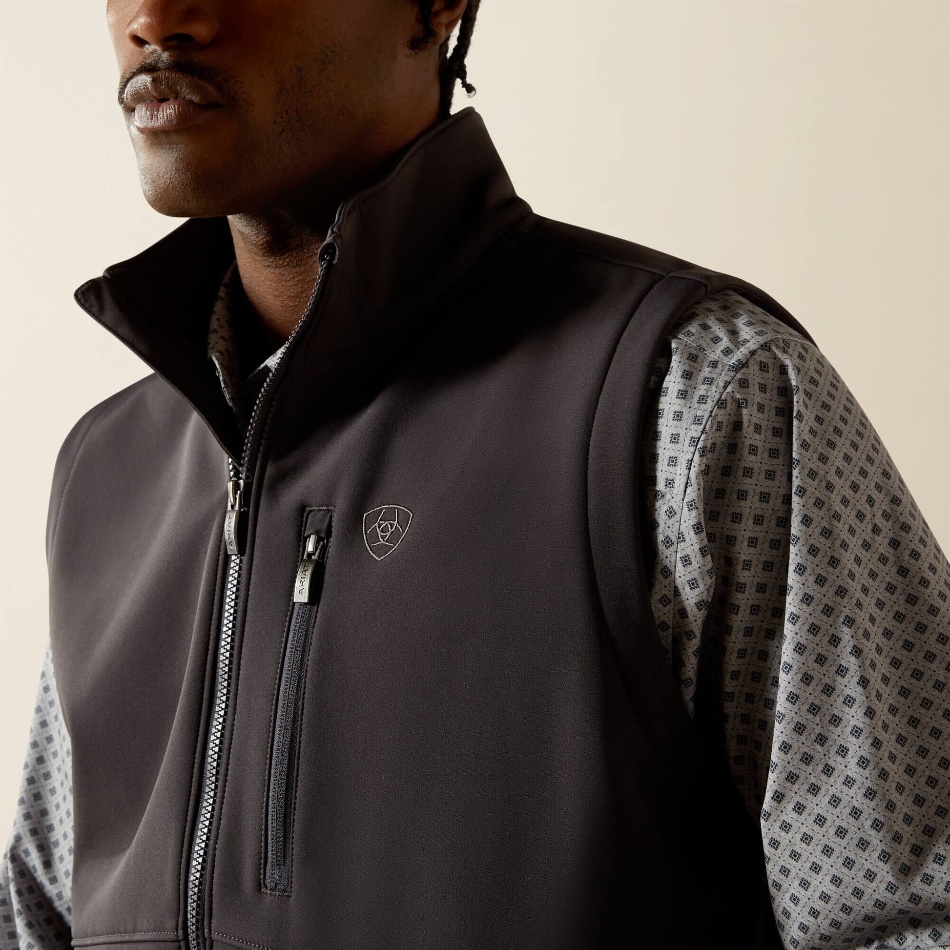 Logo Softshell Vest Men | Ariat outlet