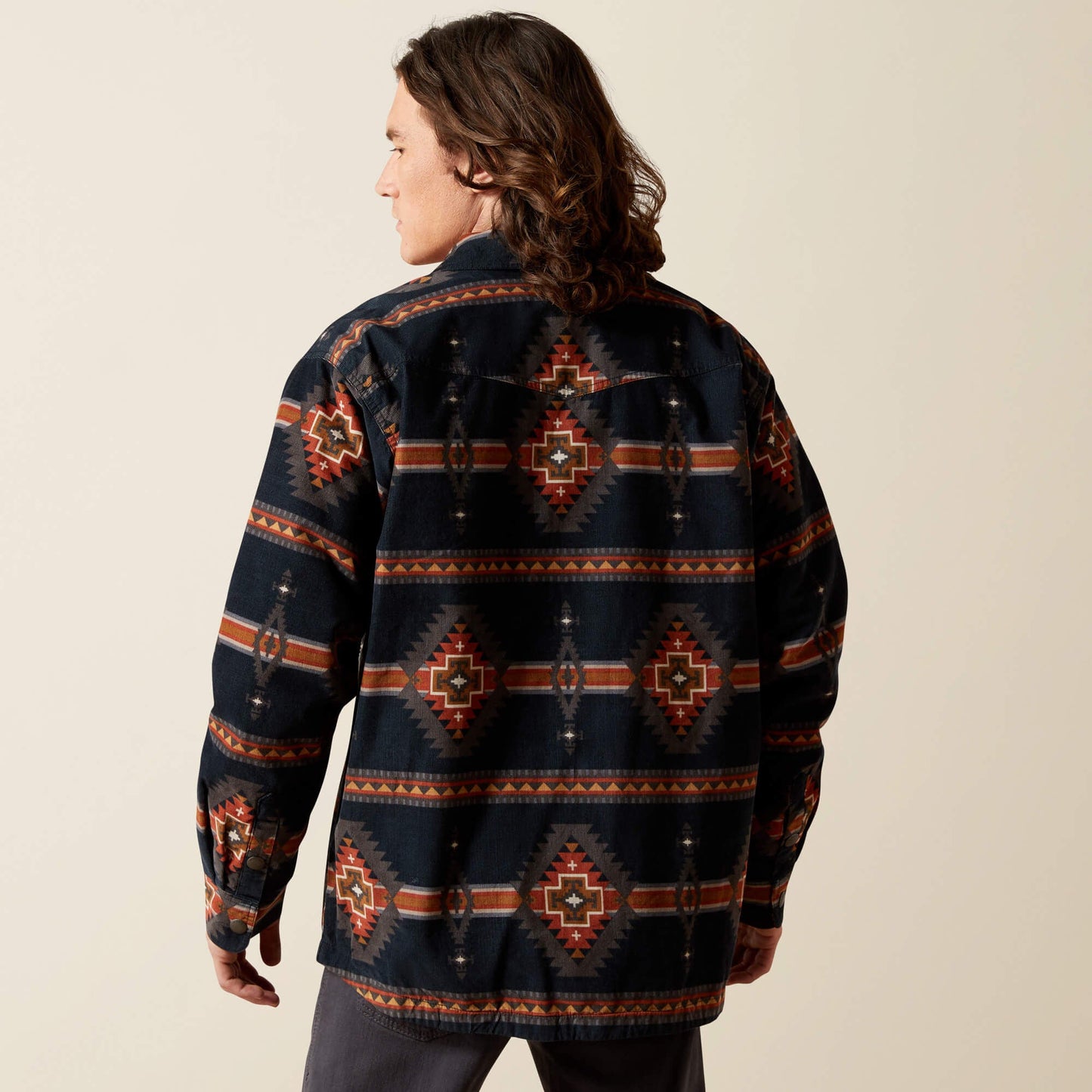 Hensley Corduroy Retro Shirt Jacket Men | Ariat discount