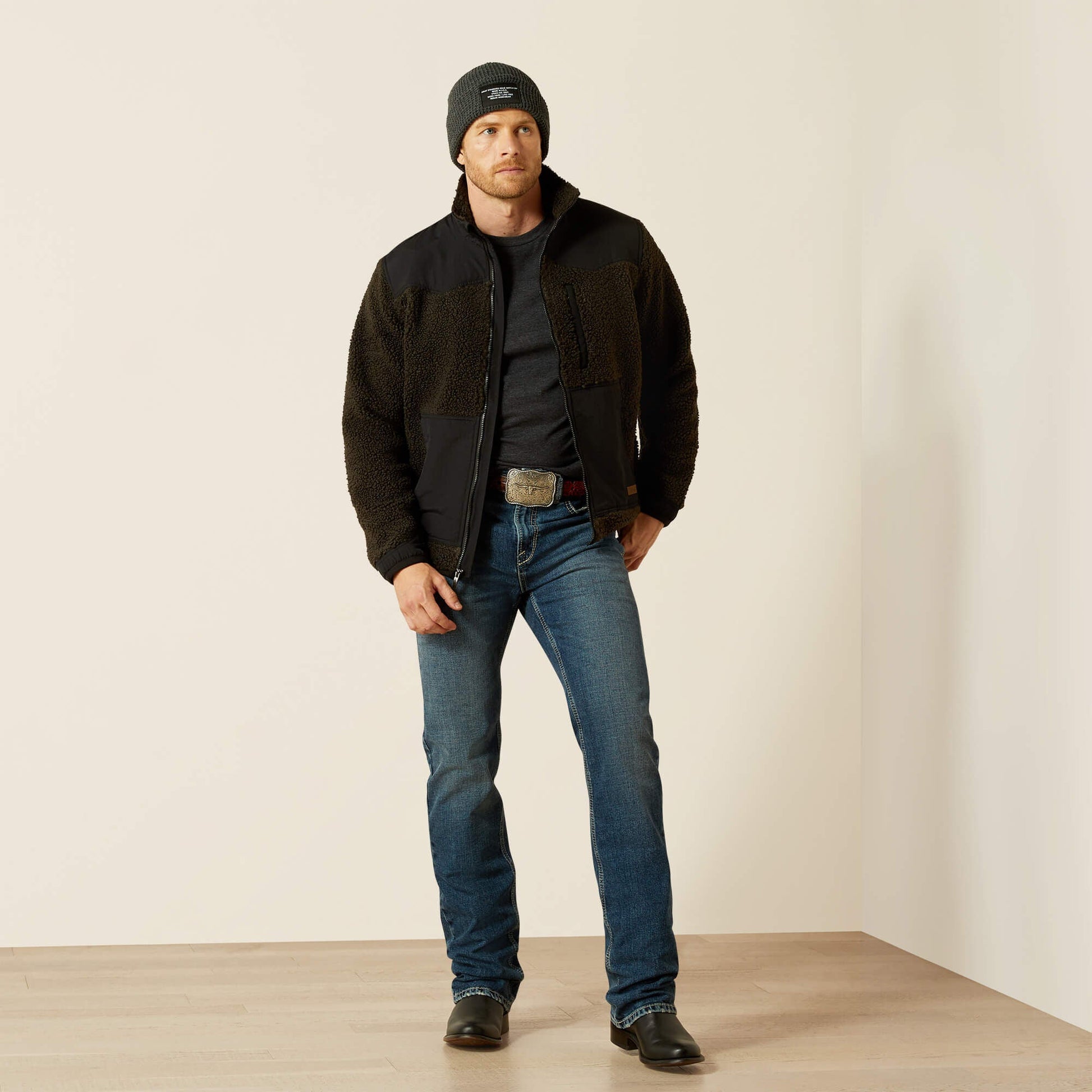 Western Sherpa Jacket Men | Ariat outlet