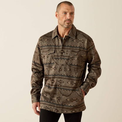 Caldwell Printed Shirt Jacket Men | Ariat discount