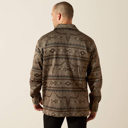Caldwell Printed Shirt Jacket Men | Ariat discount