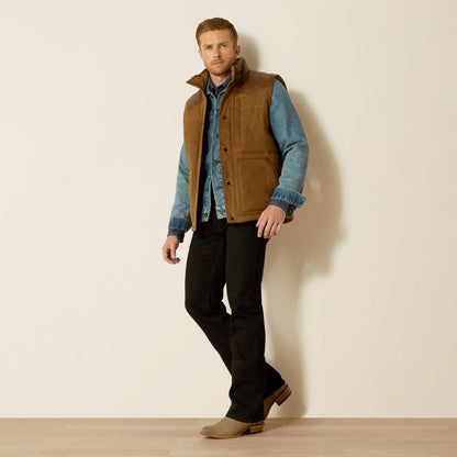 Western Quilted Vest Men | Ariat outlet