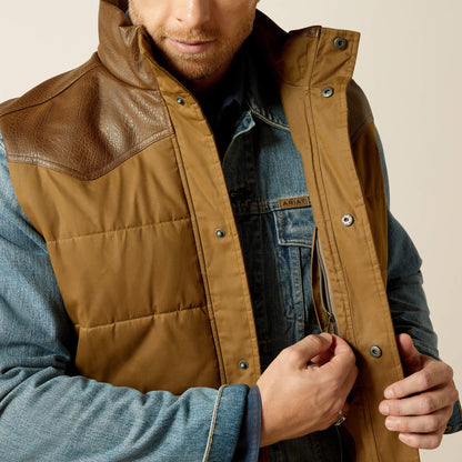 Western Quilted Vest Men | Ariat outlet