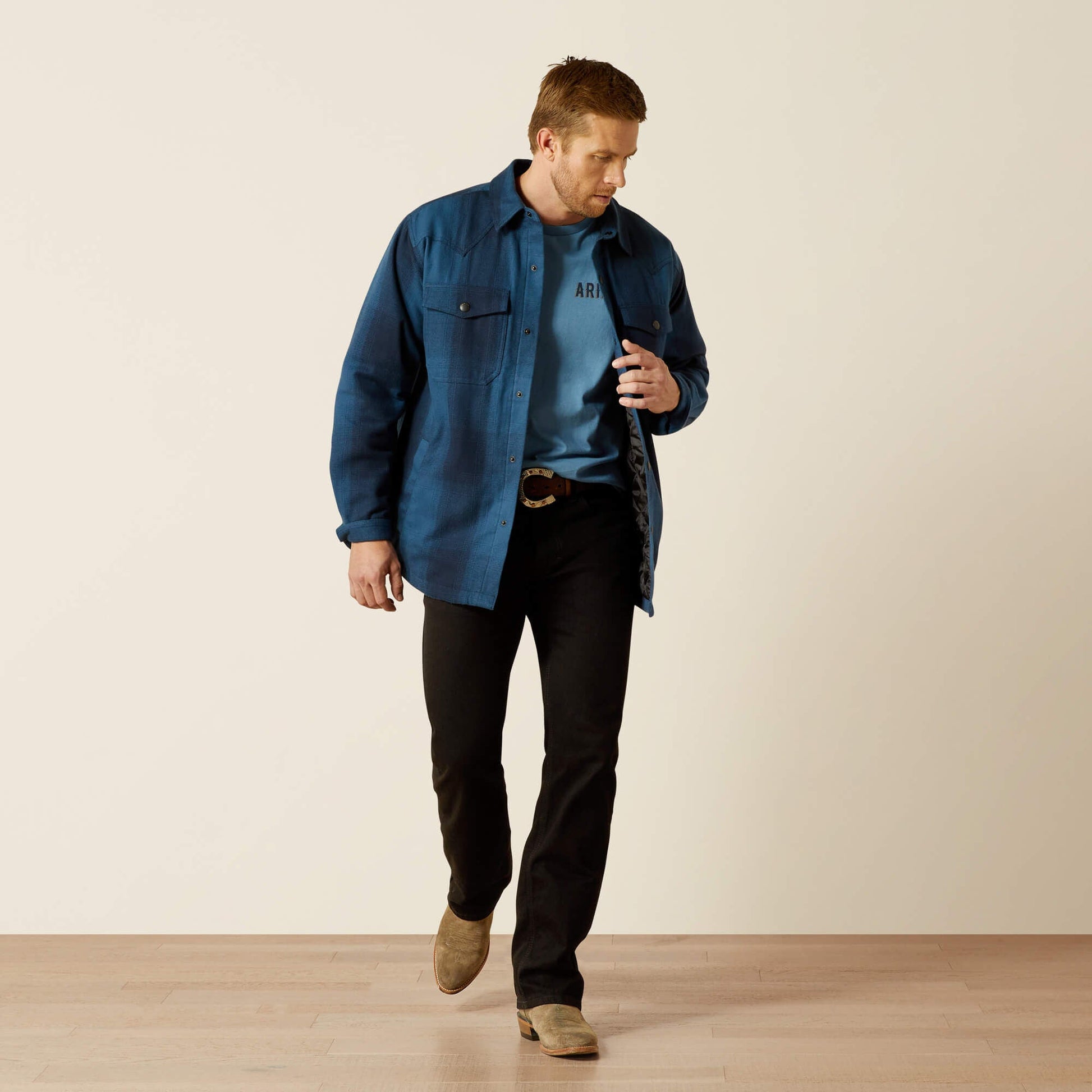 Retro Shirt Jacket Men | Ariat for sale