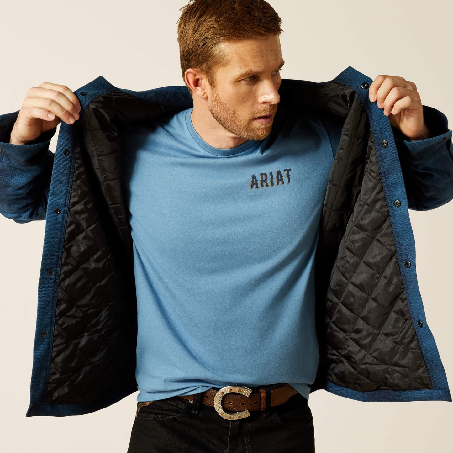 Retro Shirt Jacket Men | Ariat for sale
