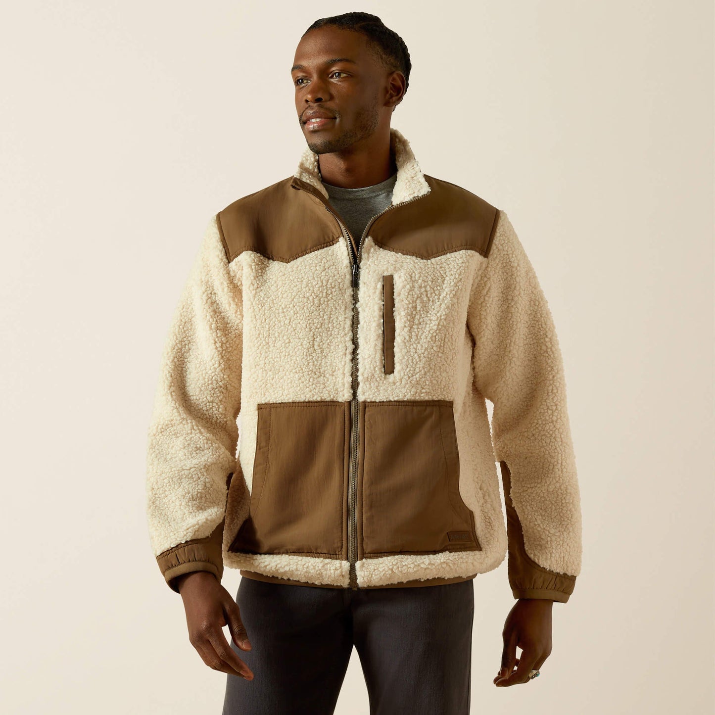 Western Sherpa Jacket Men | Ariat outlet