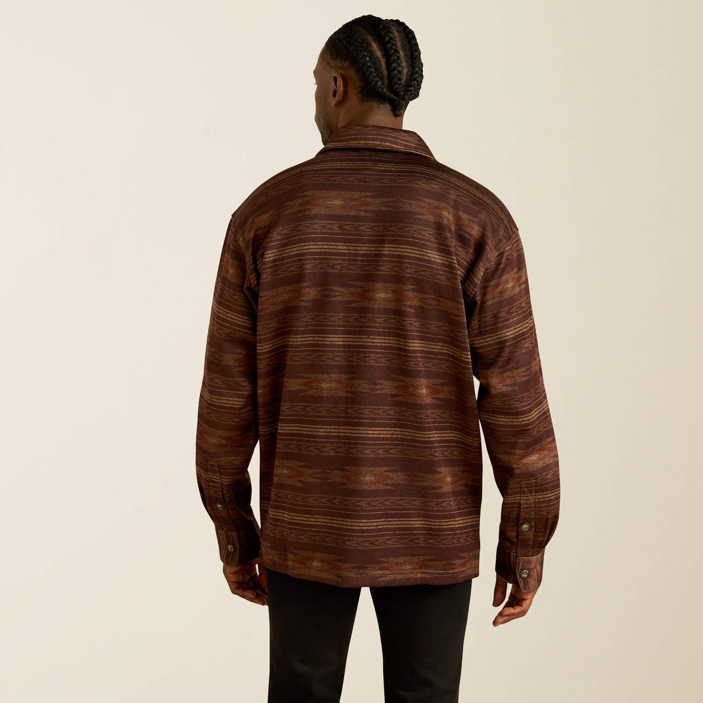 Caldwell Printed Shirt Jacket Men | Ariat discount