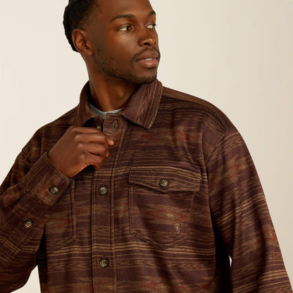 Caldwell Printed Shirt Jacket Men | Ariat discount