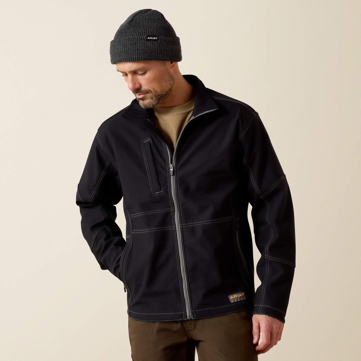 Rebar Stretch Canvas Softshell Jacket Men | Ariat online