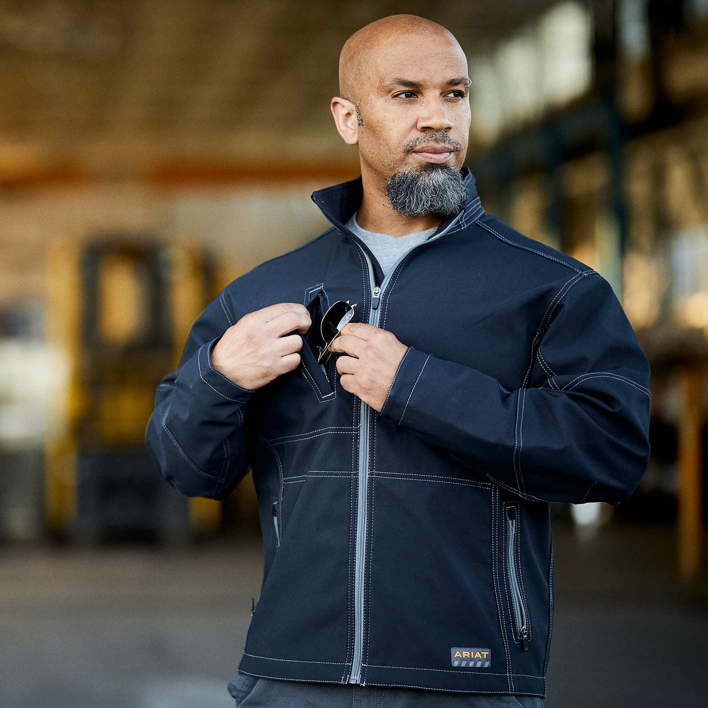 Rebar Stretch Canvas Softshell Jacket Men | Ariat online