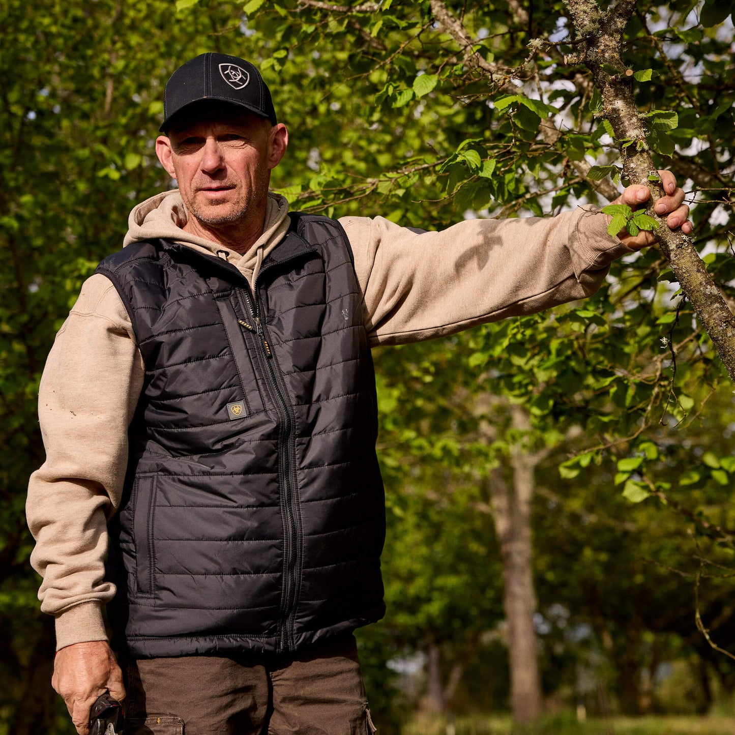 Rebar Cordura Ripstop Lightweight Insulated Vest Men | Ariat for sale