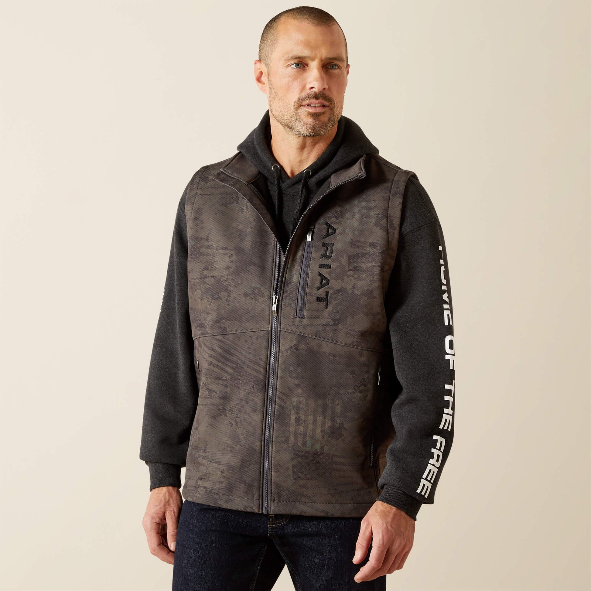Patriot Flag Softshell Vest Men | Ariat discount