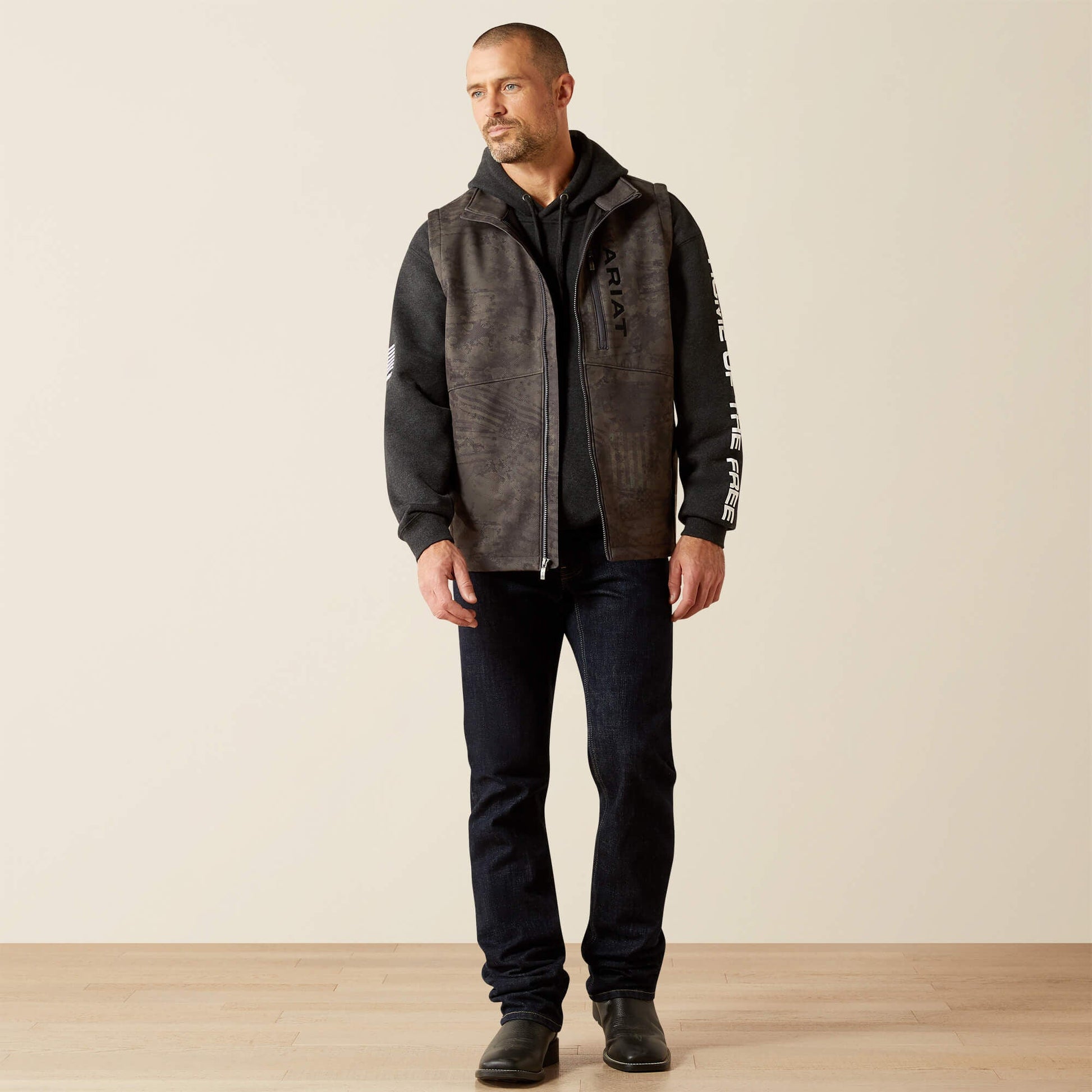 Patriot Flag Softshell Vest Men | Ariat discount
