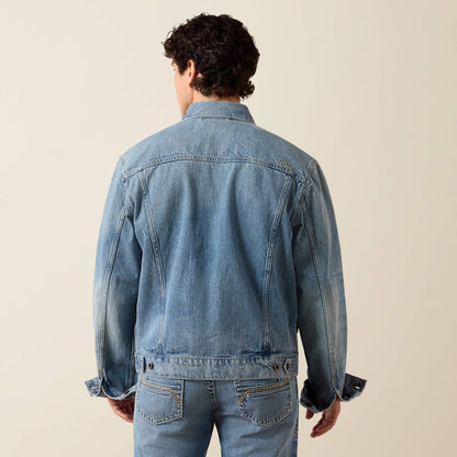 Denim Trucker Jacket Men | Ariat on sale