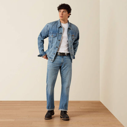 Denim Trucker Jacket Men | Ariat on sale