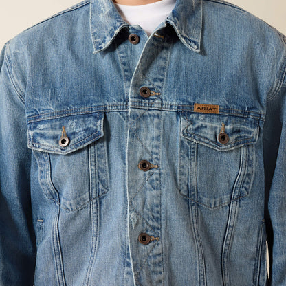 Denim Trucker Jacket Men | Ariat on sale
