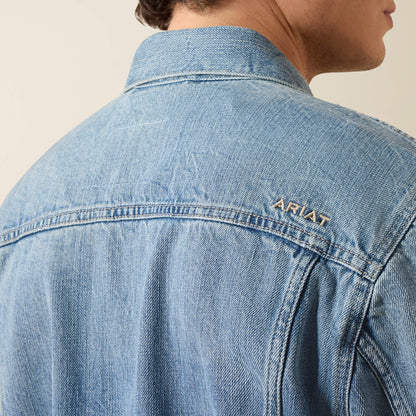 Denim Trucker Jacket Men | Ariat on sale