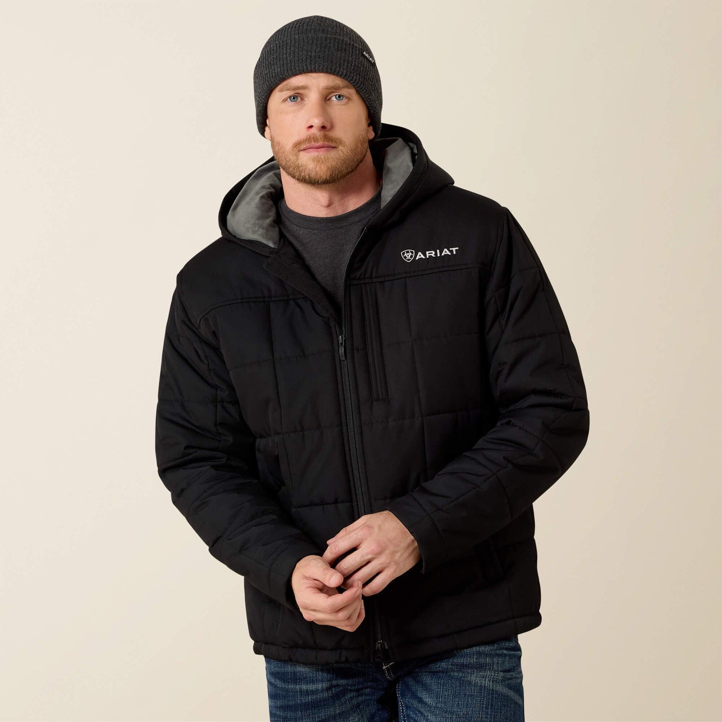 Crius Hooded Insulated Jacket Men | Ariat discount