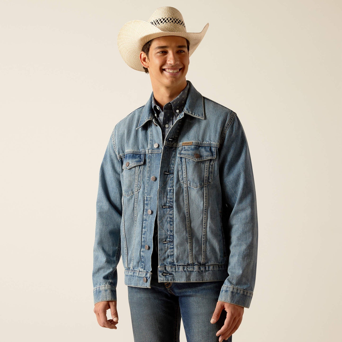 Denim Trucker Jacket Men | Ariat outlet