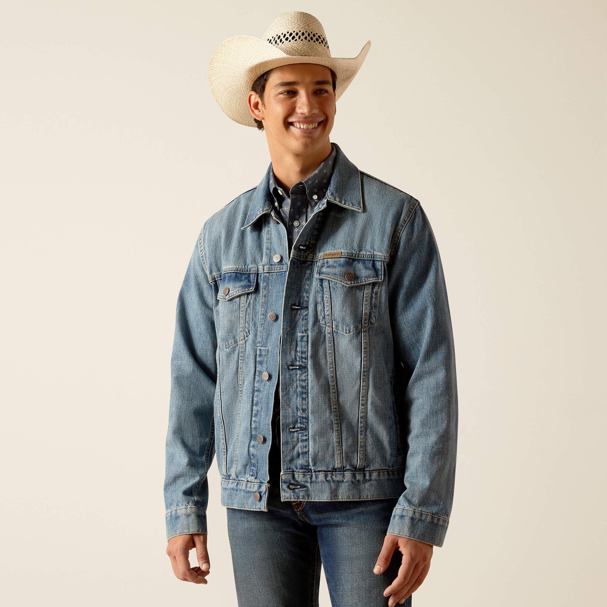 Denim Trucker Jacket Men | Ariat outlet