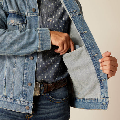 Denim Trucker Jacket Men | Ariat outlet