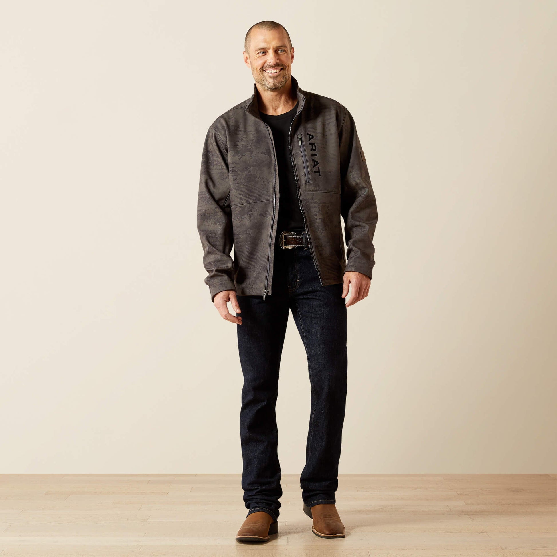 Patriot Flag Softshell Jacket Men | Ariat on sale