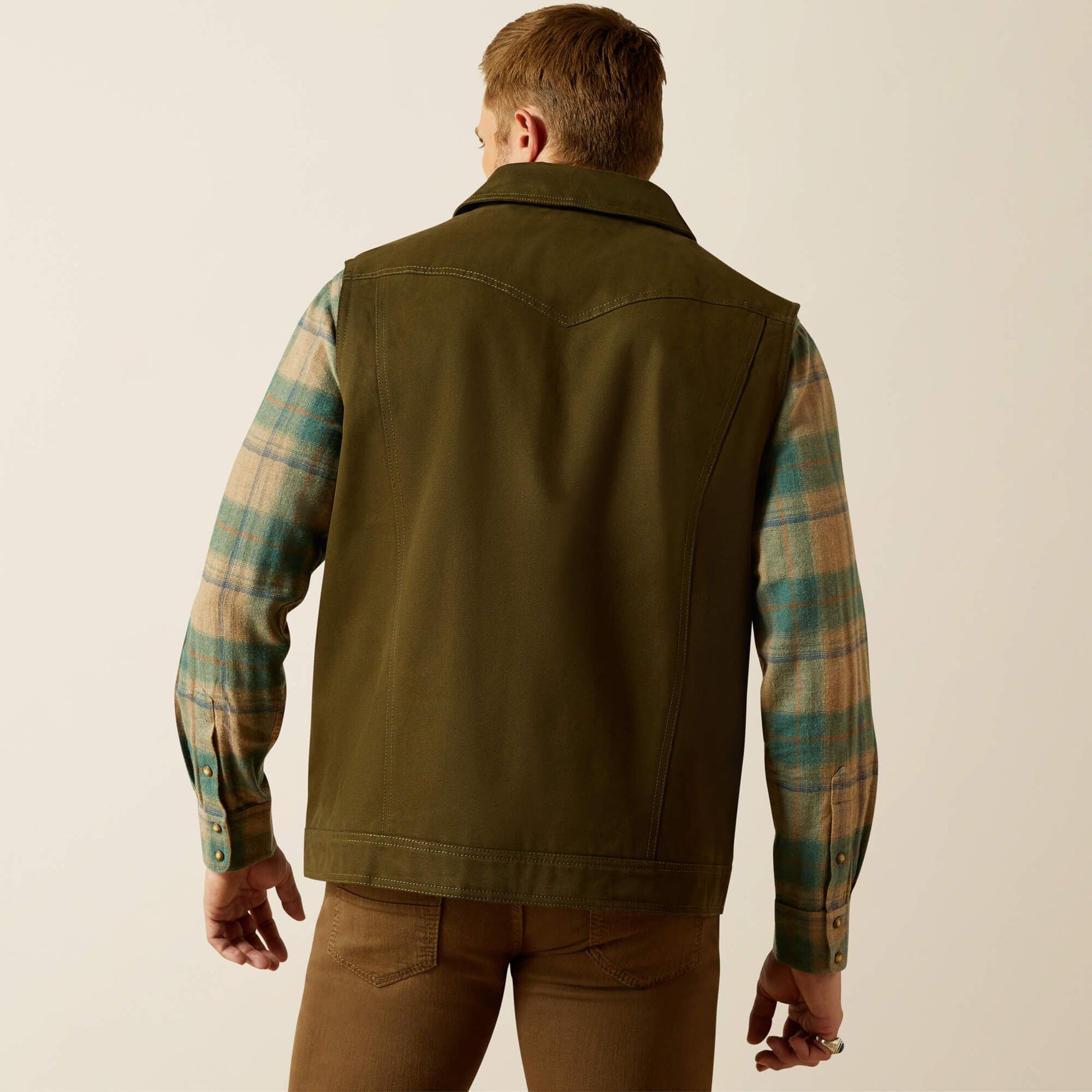 Canvas Rancher Vest Men | Ariat discount