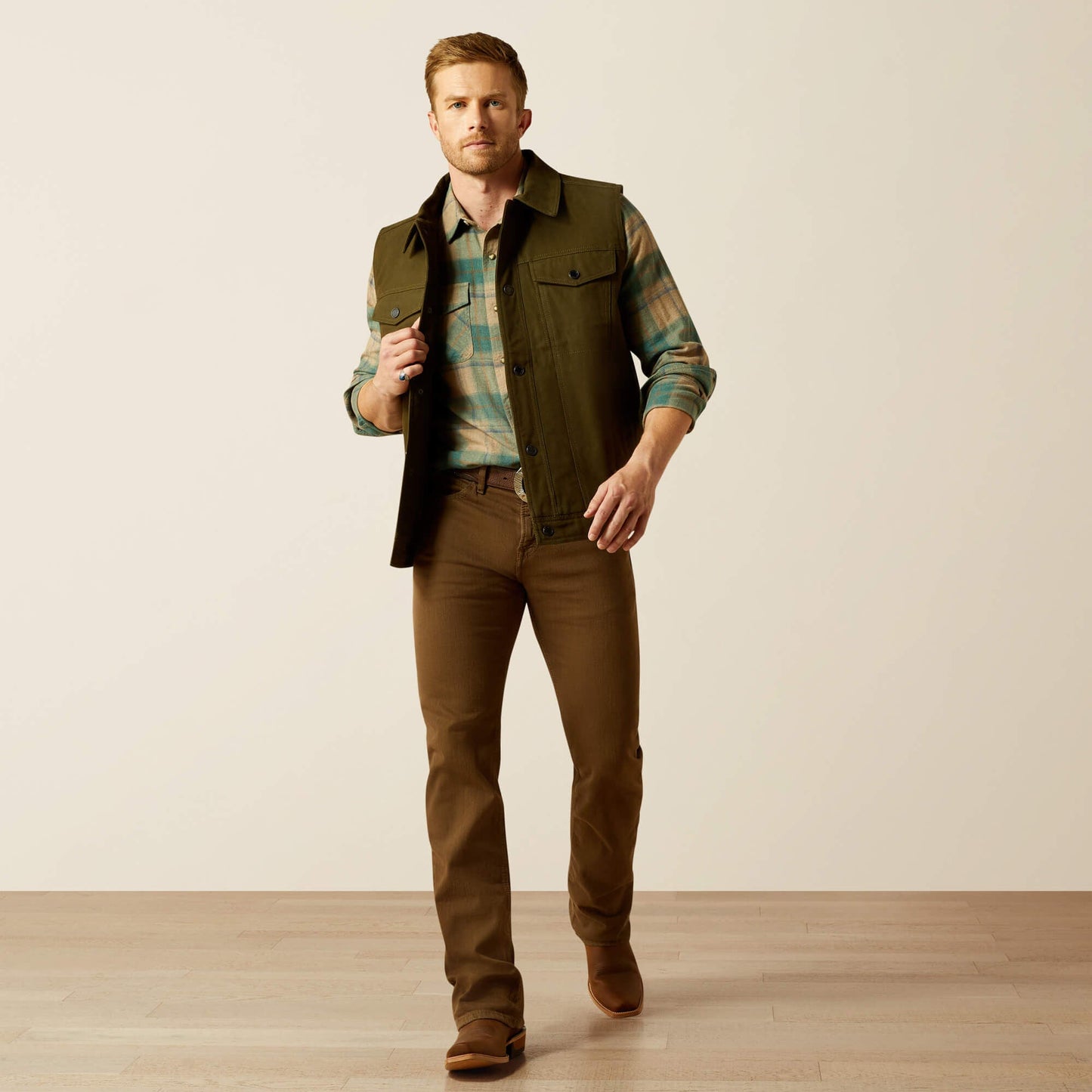 Canvas Rancher Vest Men | Ariat discount