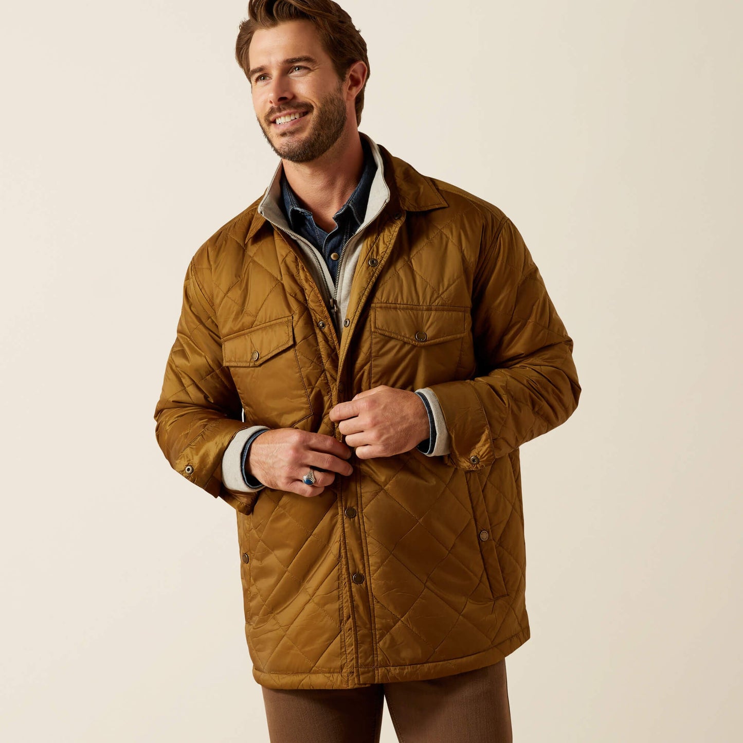 Stinson Shirt Jacket Men | Ariat on sale